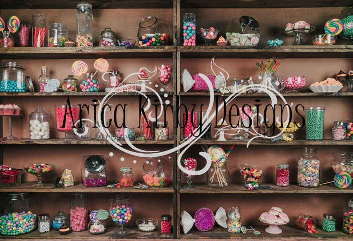 Kate Geburtstag Hintergrund Süssigkeit für Fotografie von Arica Kirby - Kate Backdrop.de