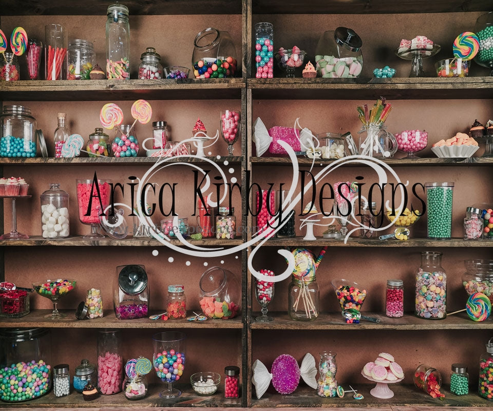 Kate Geburtstag Hintergrund Süssigkeit für Fotografie von Arica Kirby - Kate Backdrop.de