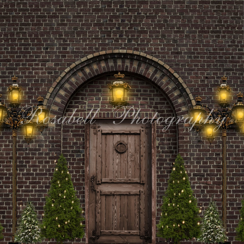 Kate Weihnachten Baumhintergrund Entworfen von Rosabell Photography
