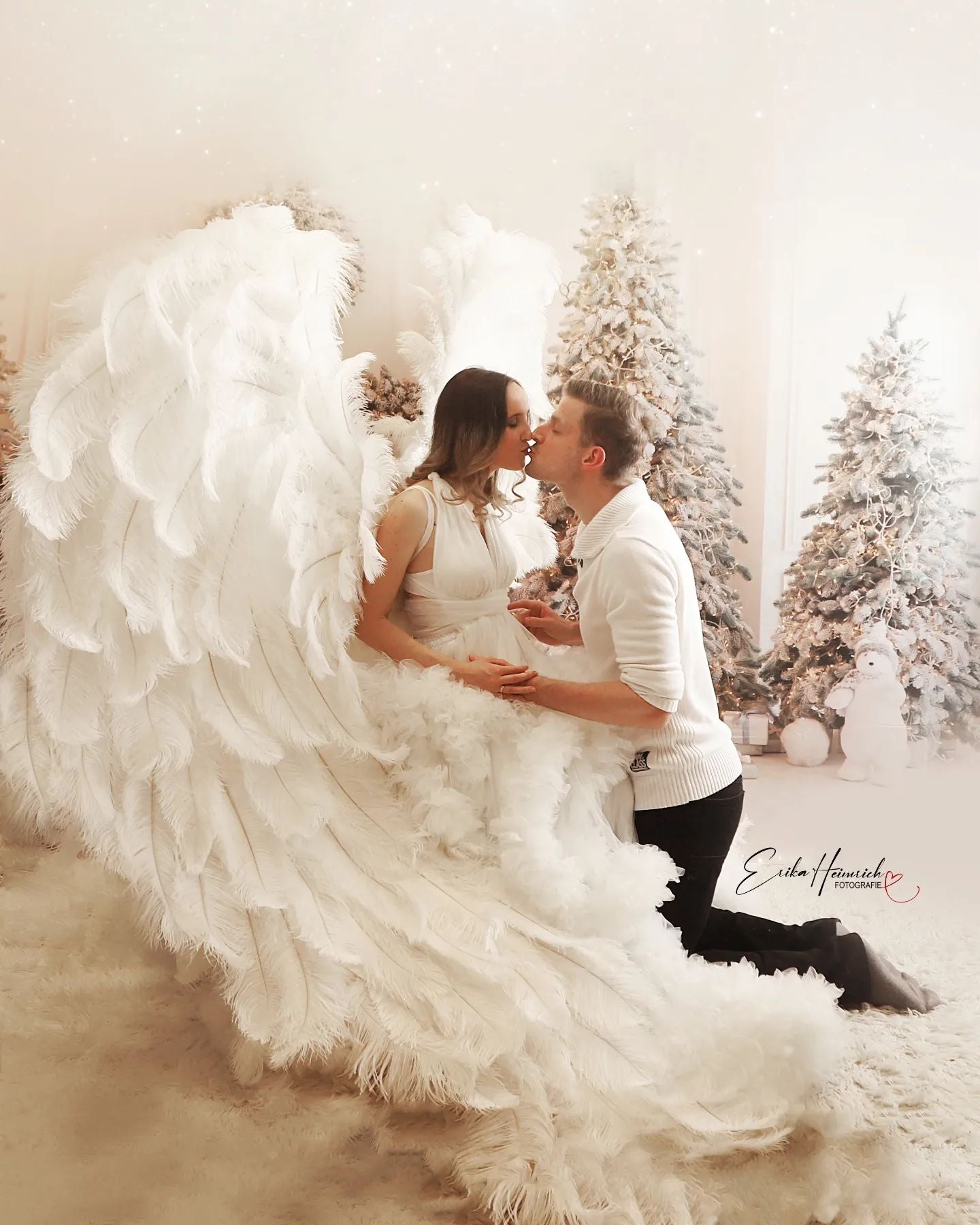 Kate Weihnachtsbär Hintergrund für Fotografie Weihnachten