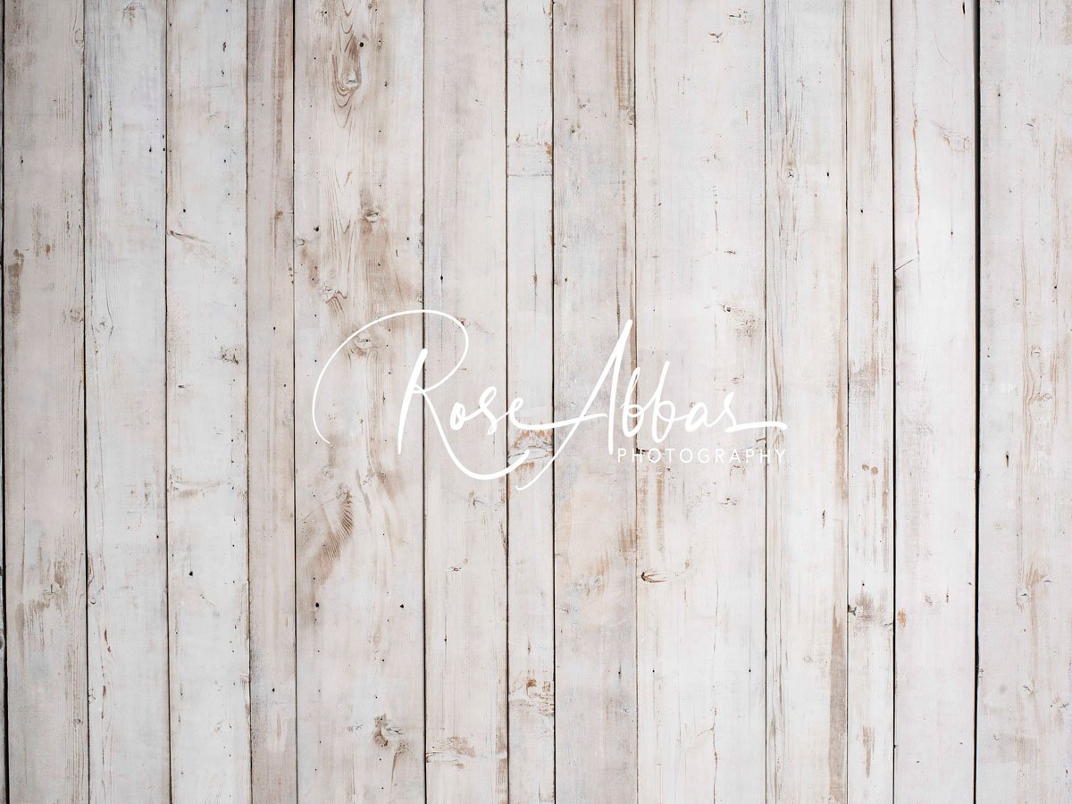 Kate Heller cremefarbener Holzhintergrund von Rose Abbas - Kate Backdrop.de