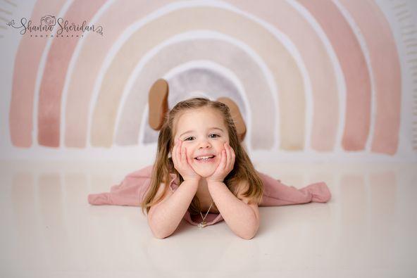 Kate Boho Regenbogen Geburtstag Hintergrund Entworfen von Mandy Ringe Photography - Kate Backdrop.de