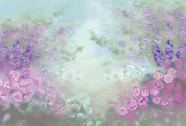 Kate Fine Art Blumen Frühling Hintergrund für die Fotografie - Kate Backdrop.de