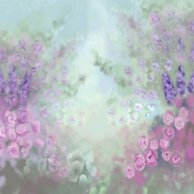 Kate Fine Art Blumen Frühling Hintergrund für die Fotografie - Kate Backdrop.de