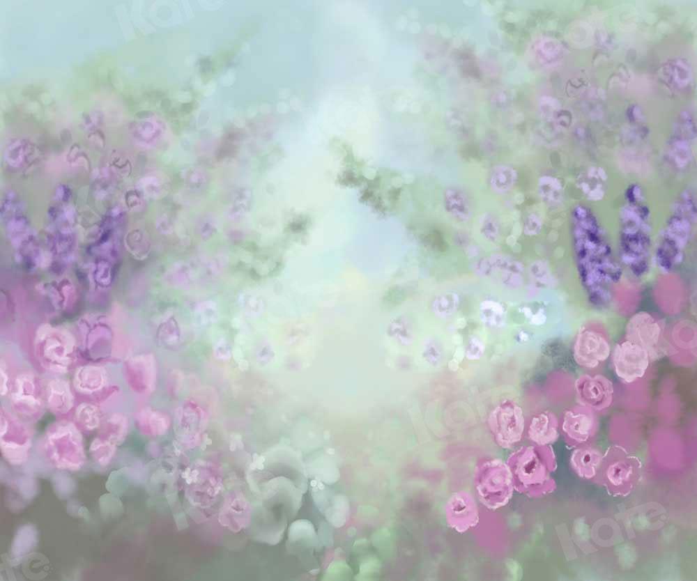 Kate Fine Art Blumen Frühling Hintergrund für die Fotografie - Kate Backdrop.de