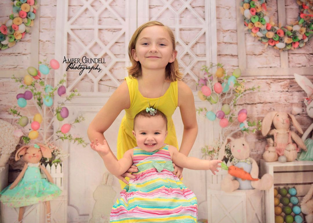 Kate Scheunentor Buntes Ei Ostern Hintergrund für Fotografie - Kate Backdrop.de