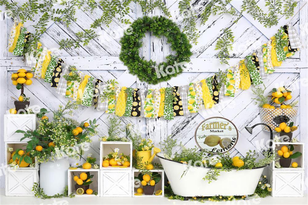 Kate Bienen Sommer Cake Smash Honig Hintergrund für Fotografie