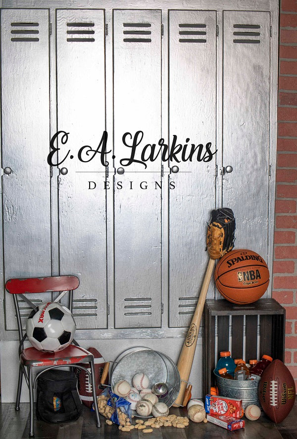 Kate Ballsport-Kinderhintergrund Entworfen von Erin Larkins - Kate Backdrop.de