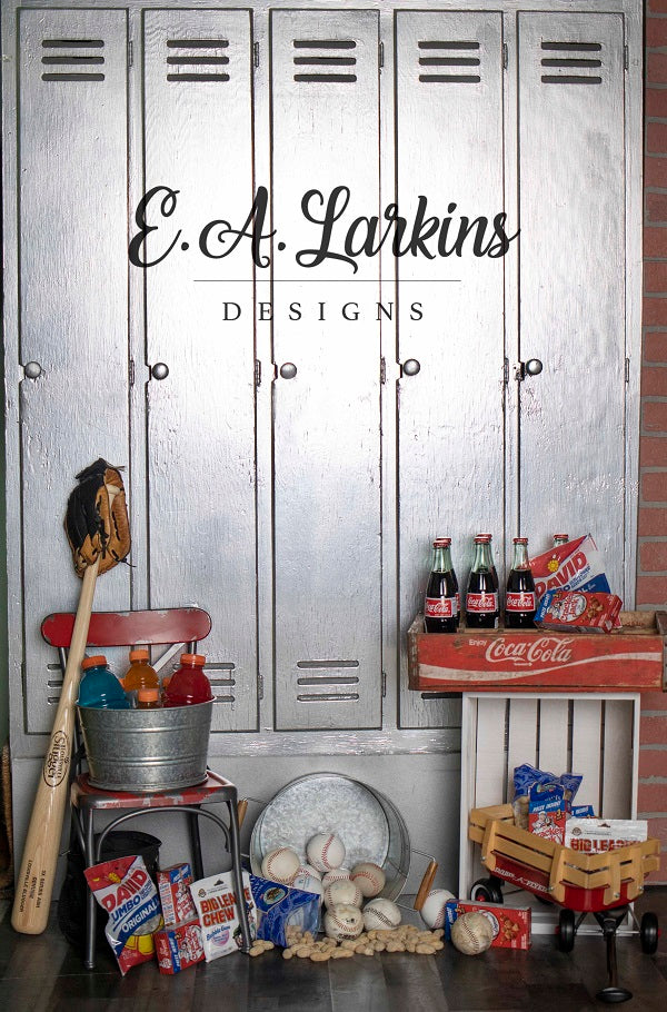 Kate Baseball Sport Kinder Hintergrund für Fotografie von Erin Larkins - Kate Backdrop.de