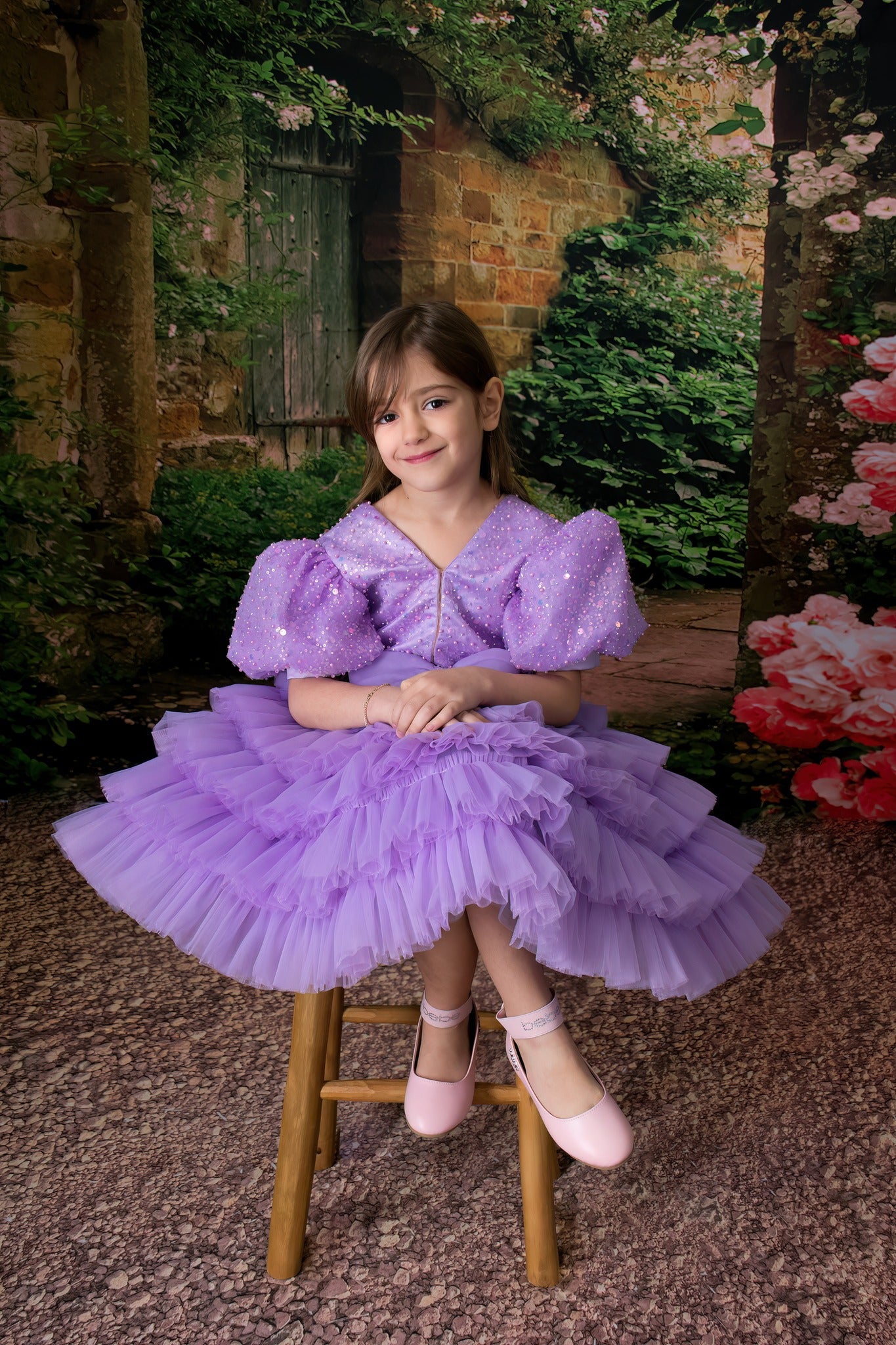 Kate Rosa Rose Ziegelstein Bogen Tür Hintergrund für Fotografen Hintergrund für Hochzeit er - Kate Backdrop.de
