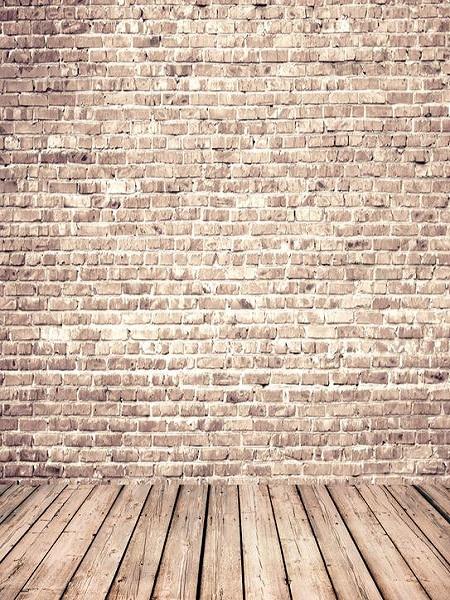 Katebackdrop:Kate Khaki brick backdrop photography wood floor