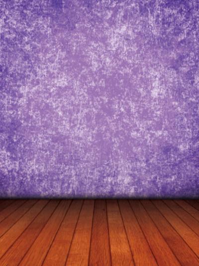 Katebackdrop:Kate Deep Purple Texture Background Brown Floor