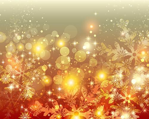 Katebackdrop:Kate Golden Bokeh Background Yellow Flashes Backdrop