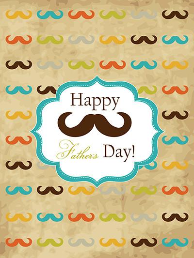 Katebackdrop:Kate Mustache Photography Backdrop For Father'S Day