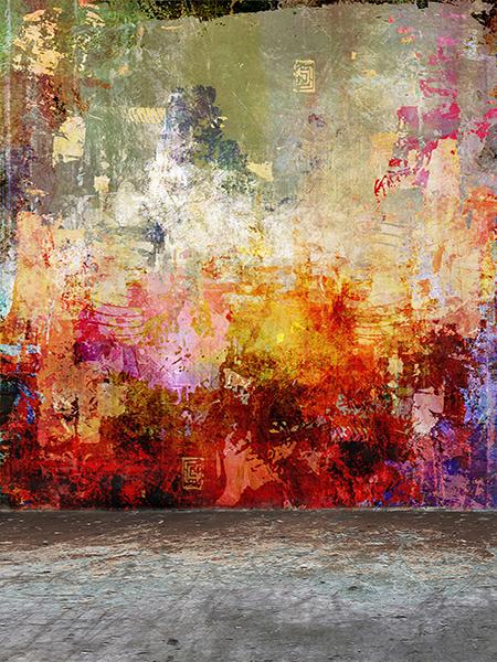 Katebackdrop:Kate Colorful Graffiti Wall Photo Backdrop
