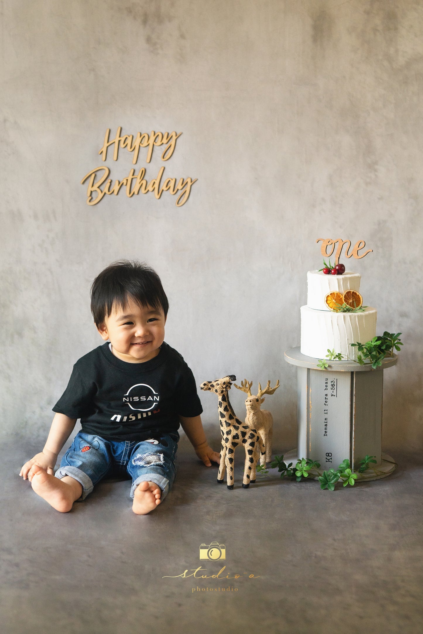 Kate Abstrakter dunkelgrauer und kleiner grüner Fotohintergrund - Kate Backdrop.de