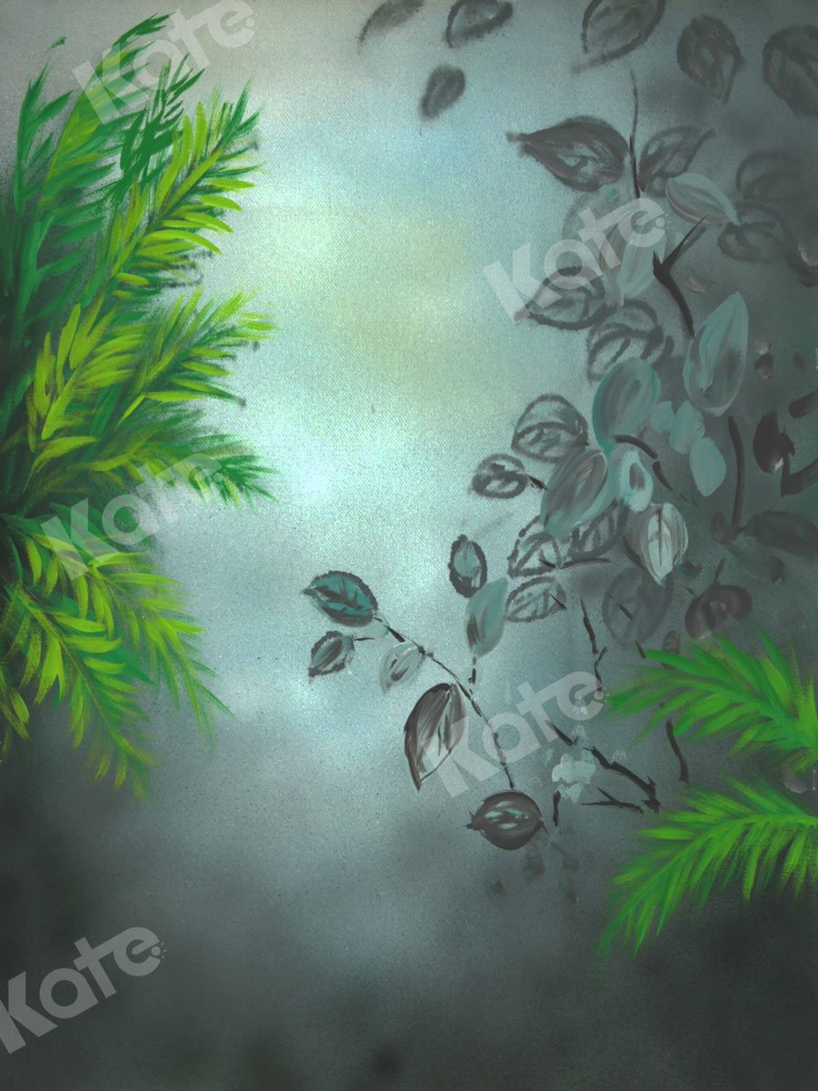 Kate Fine Art Garten Sträucher Hintergrund für die Fotografie - Kate Backdrop.de