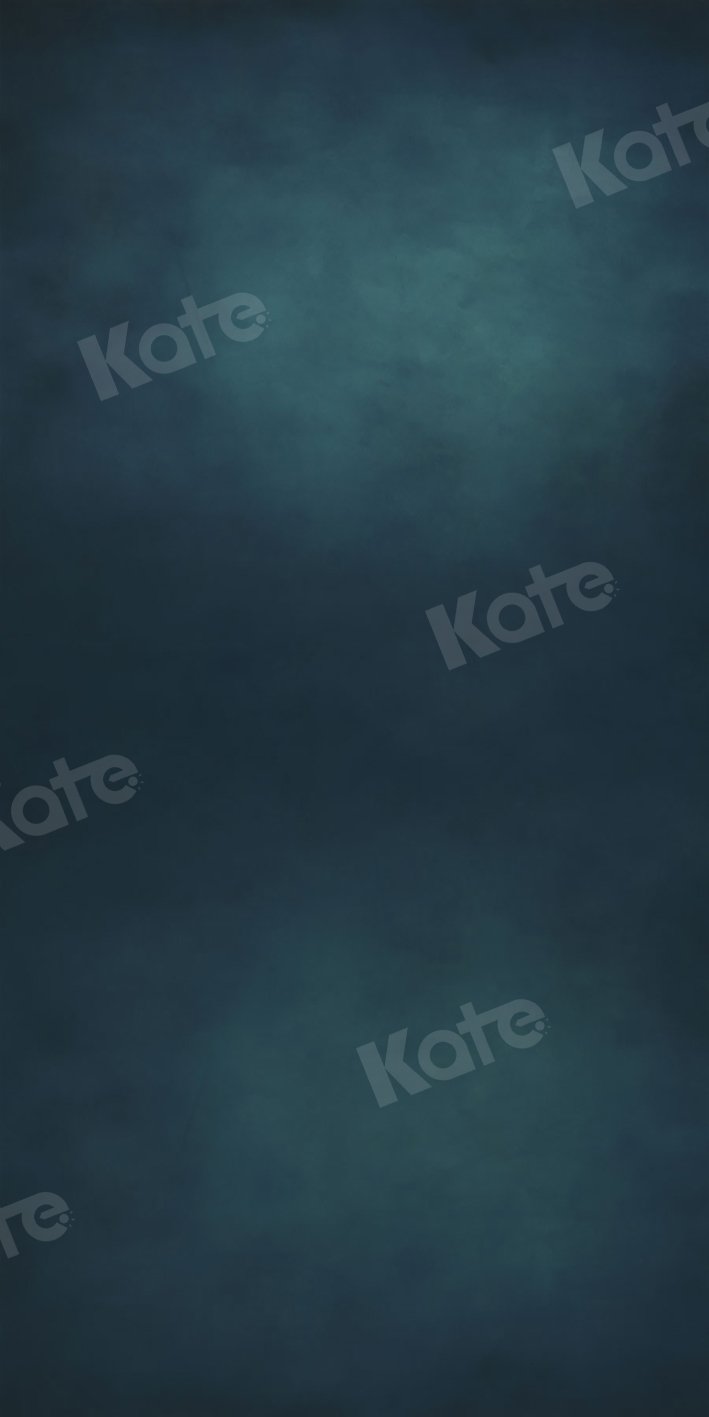 Kate Sweep Hintergrund blaues Porträt abstrakt für Fotografie - Kate Backdrop.de