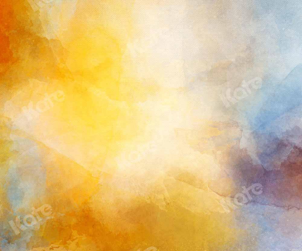 Kate Abstrakt Textur Hintergrund Gelb Porträt