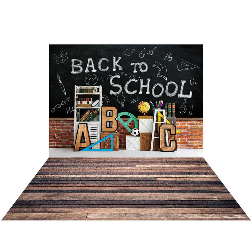 Kate Schulanfang  Hintergrund Schule von Emetselch+Holzscheunen-Gummi-Bodenmatte