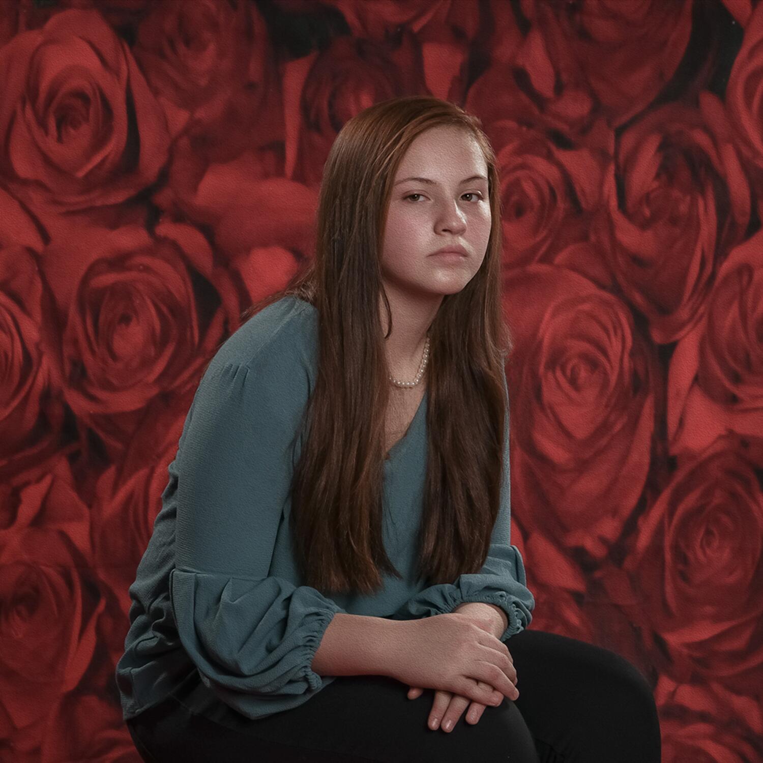 Kate Red Roses Valentinstag Blumen Fotografie Hintergrund - Kate Backdrop.de