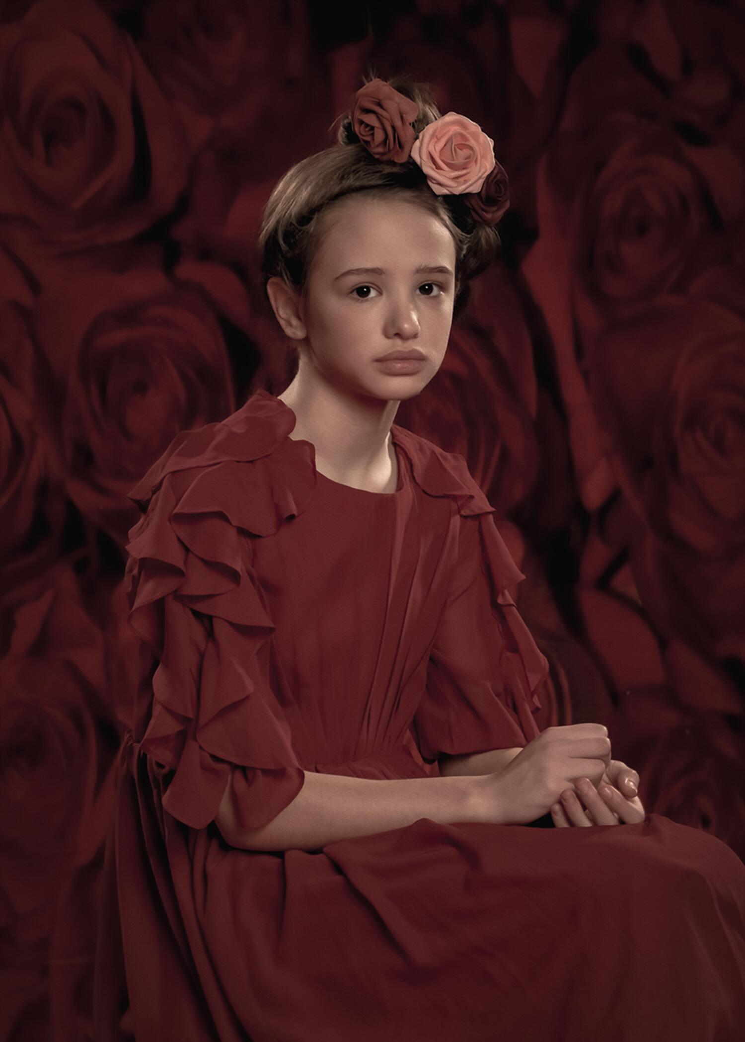 Kate Red Roses Valentinstag Blumen Fotografie Hintergrund - Kate Backdrop.de