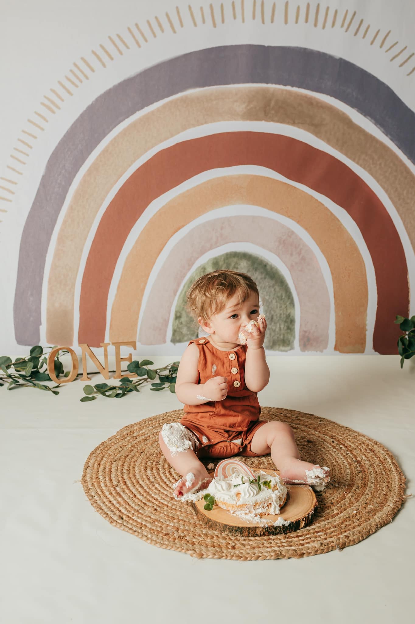 Kate Junge Boho Regenbogen Kulisse von Mandy Ringe Photography - Kate Backdrop.de