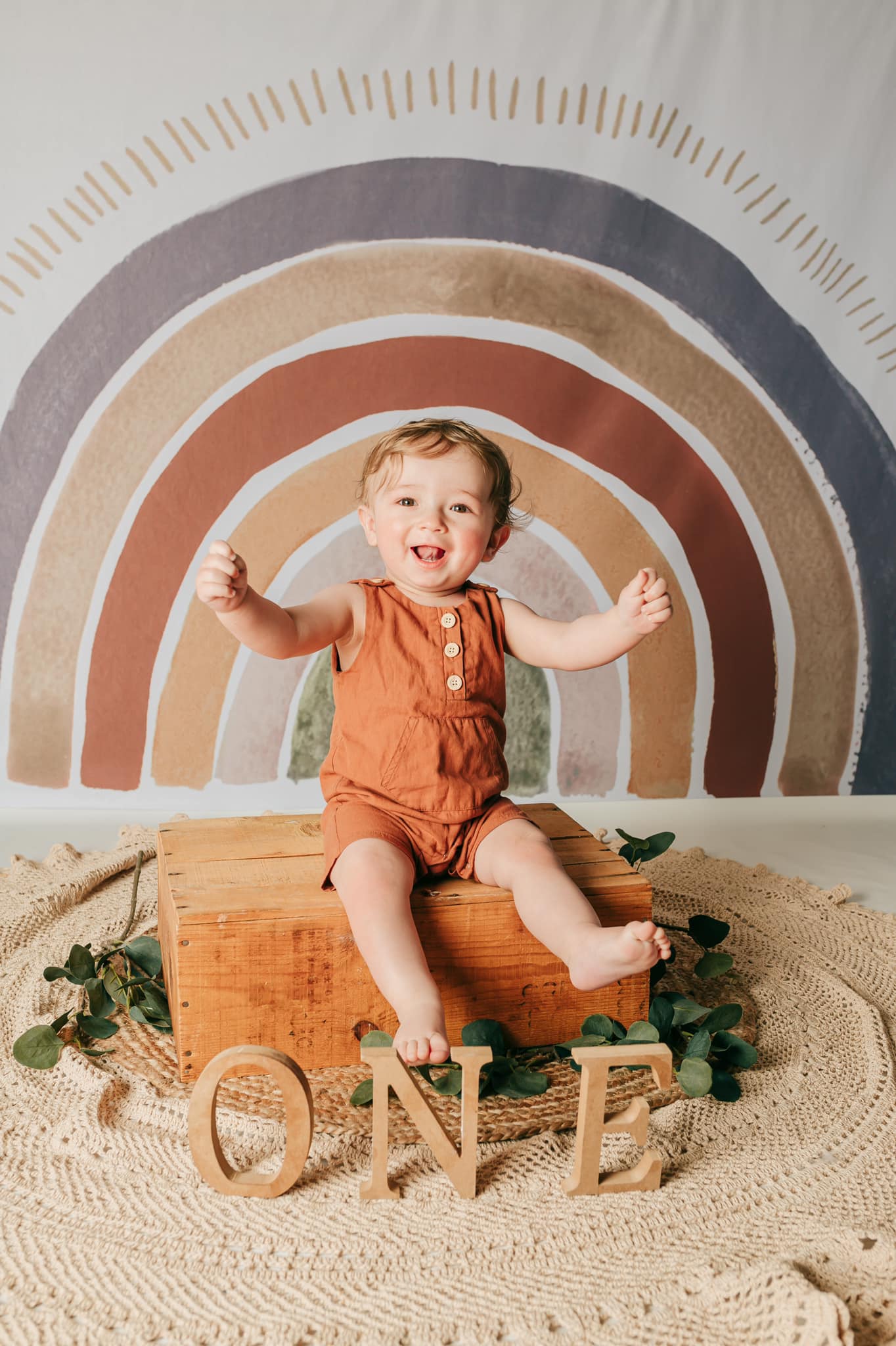 Kate Junge Boho Regenbogen Kulisse von Mandy Ringe Photography - Kate Backdrop.de