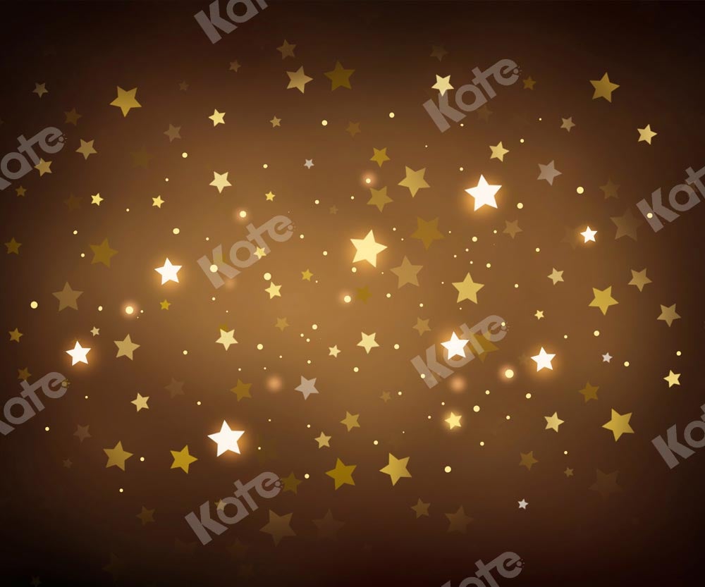 Kate braun Sterne Hintergrund Geburtstag Neugeborenes von Kate - Kate Backdrop.de