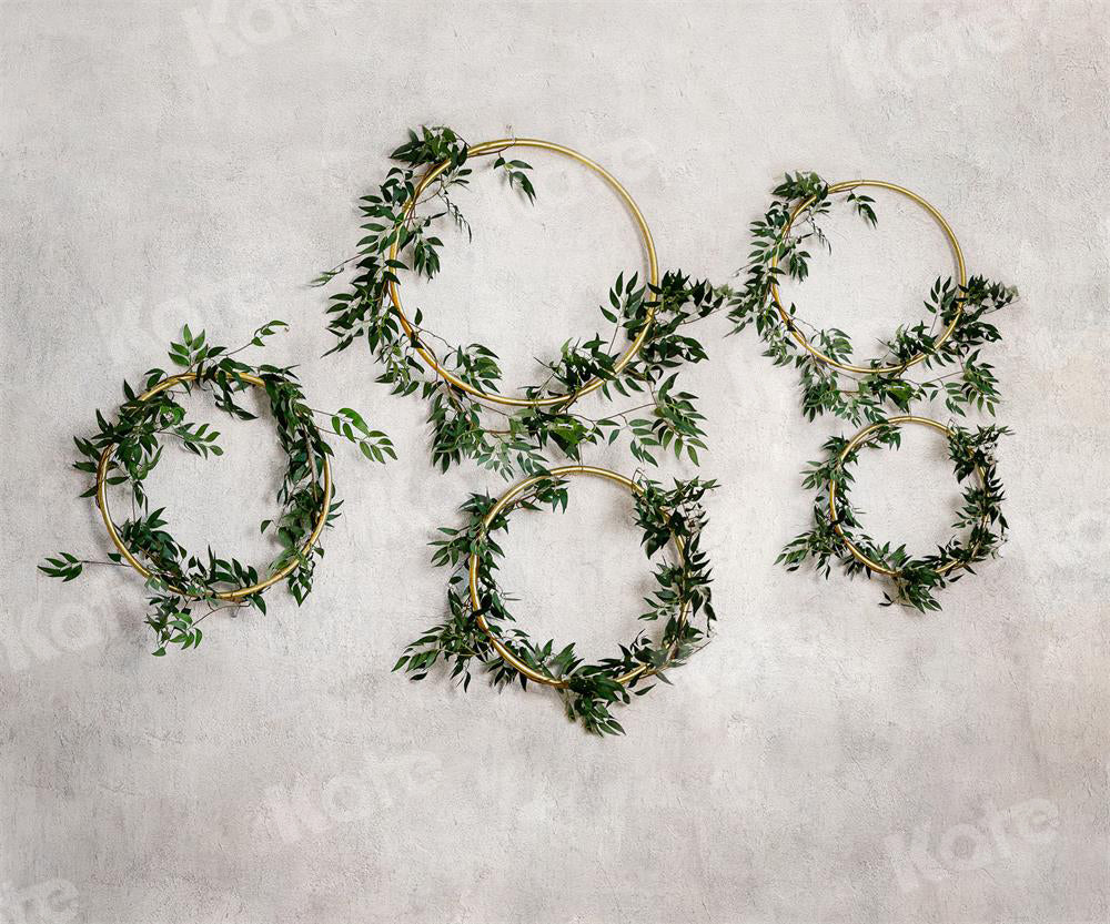 Kate Gemeinschaft Kranz Frühling Hintergrund für Fotografie - Kate Backdrop.de