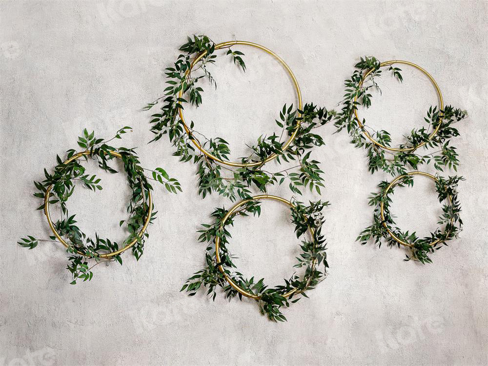 Kate Gemeinschaft Kranz Frühling Hintergrund für Fotografie - Kate Backdrop.de