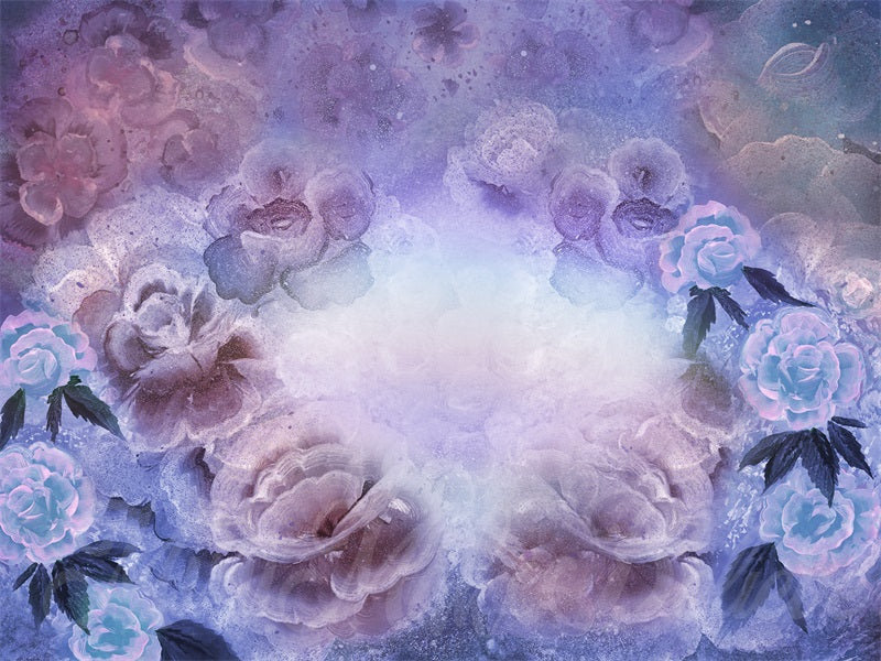 Kate Fine Art Blumenhintergrund für Mutterschaft von Mini MakeBelieve - Kate Backdrop.de