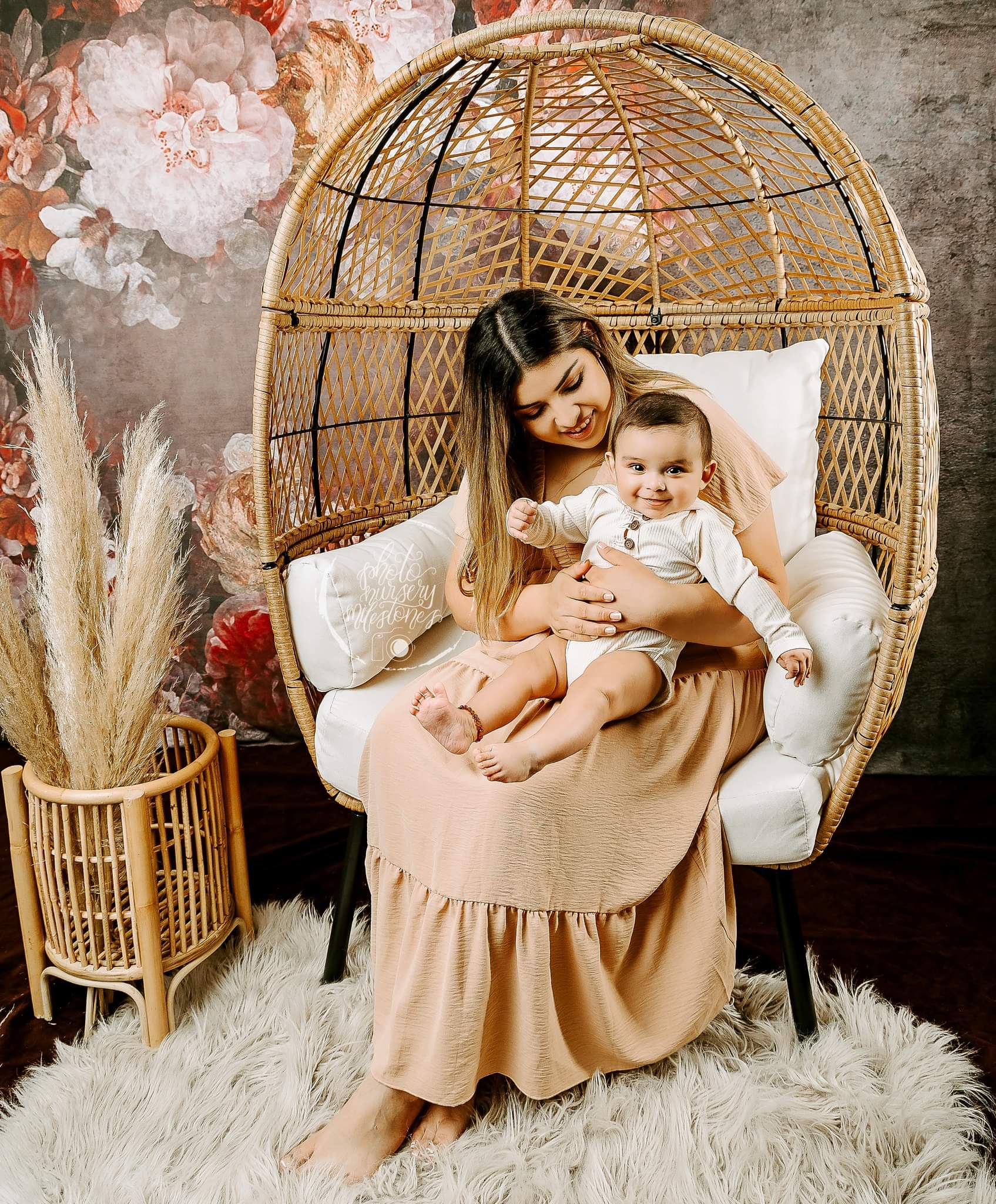 Kate Fine Art Blumen Dunkler Ton Hintergrund Mutter von GQ - Kate Backdrop.de