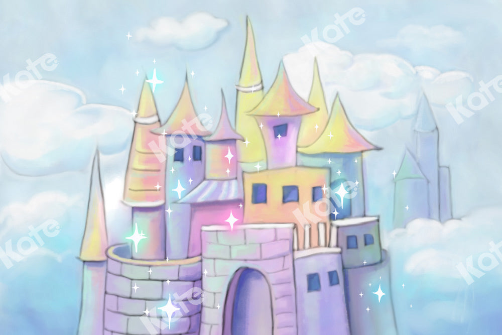 Kate Magisches Schloss 1 Geburtstag Hintergrund von GQ - Kate Backdrop.de