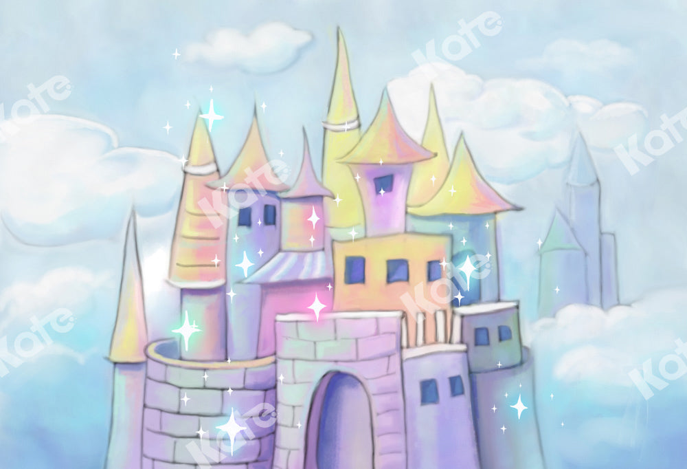 Kate Magisches Schloss 1 Geburtstag Hintergrund von GQ - Kate Backdrop.de