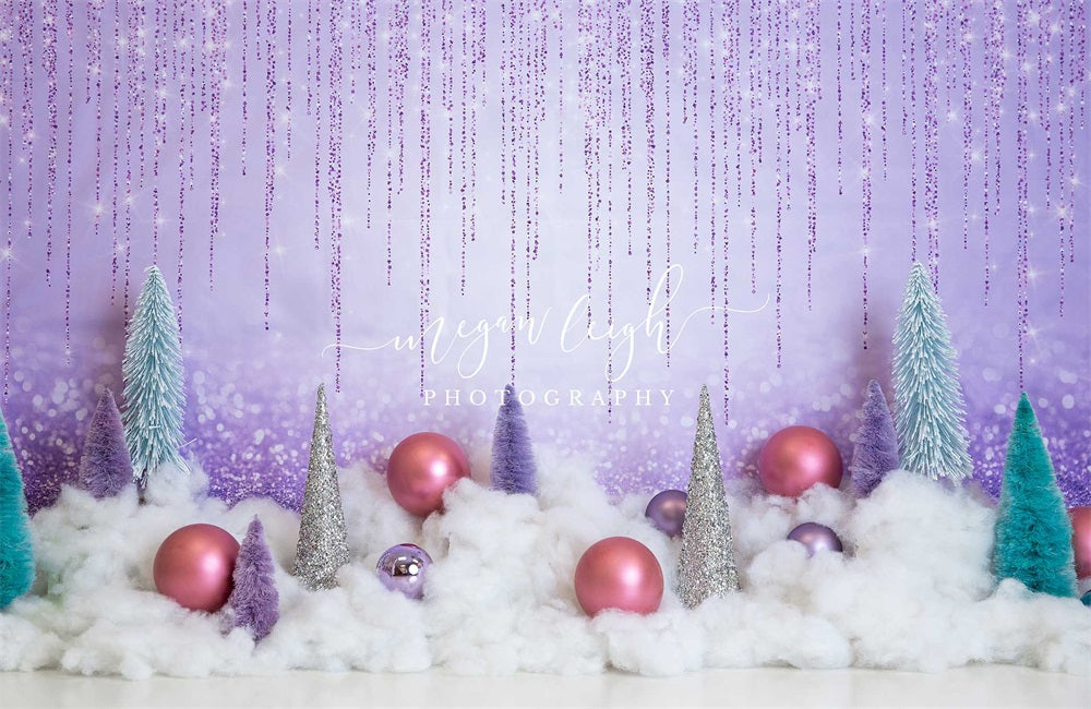 Kate Lila Frost Weihnachten Weihnachtsbaum Hintergrund von Megan Leigh Photography - Kate Backdrop.de