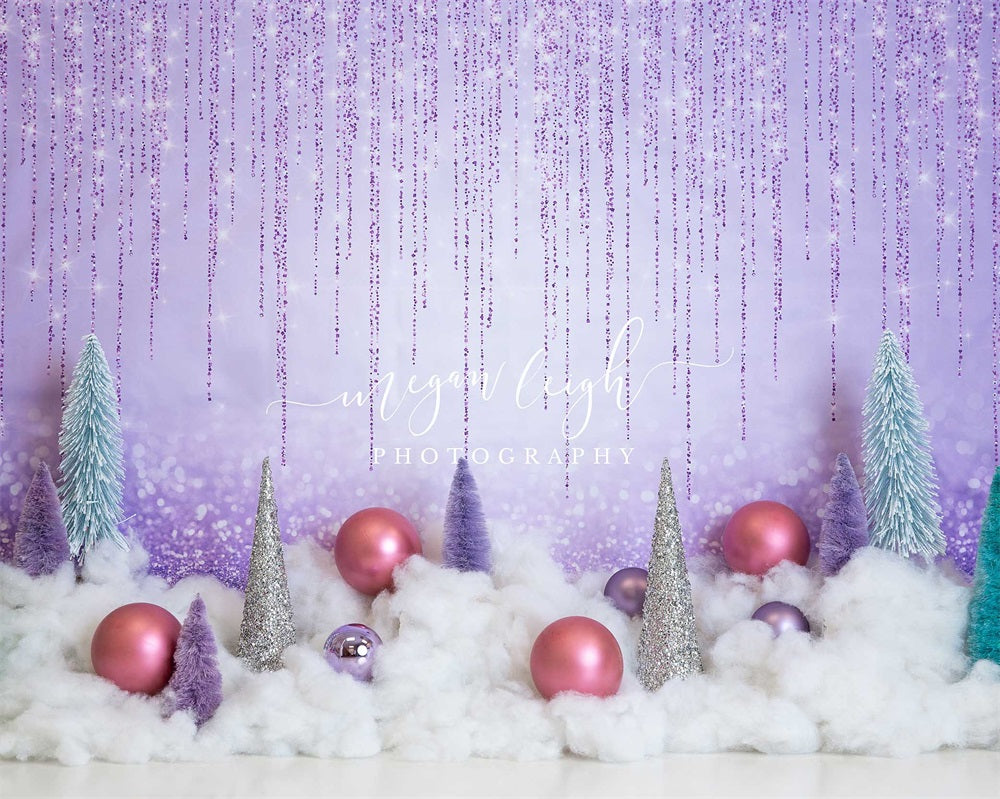 Kate Lila Frost Weihnachten Weihnachtsbaum Hintergrund von Megan Leigh Photography - Kate Backdrop.de