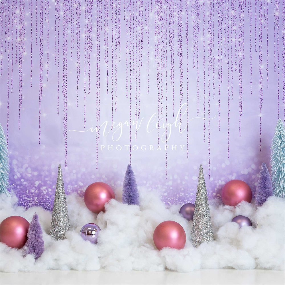 Kate Lila Frost Weihnachten Weihnachtsbaum Hintergrund von Megan Leigh Photography - Kate Backdrop.de