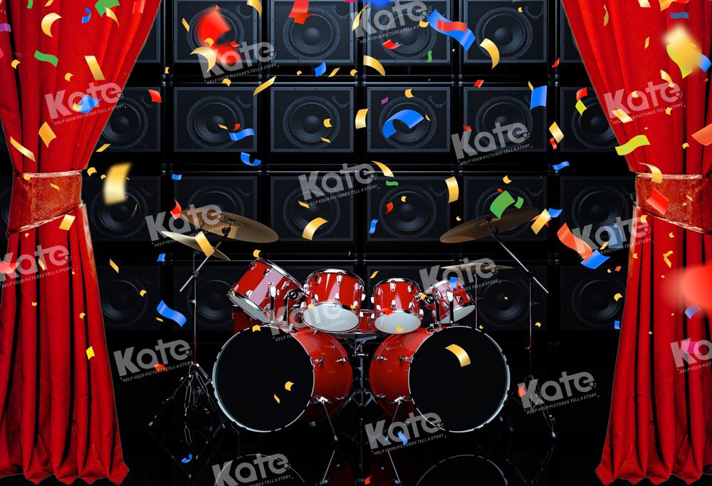 Kate Bühnenhintergrund für Schlagzeug von Chain Photography - Kate Backdrop.de