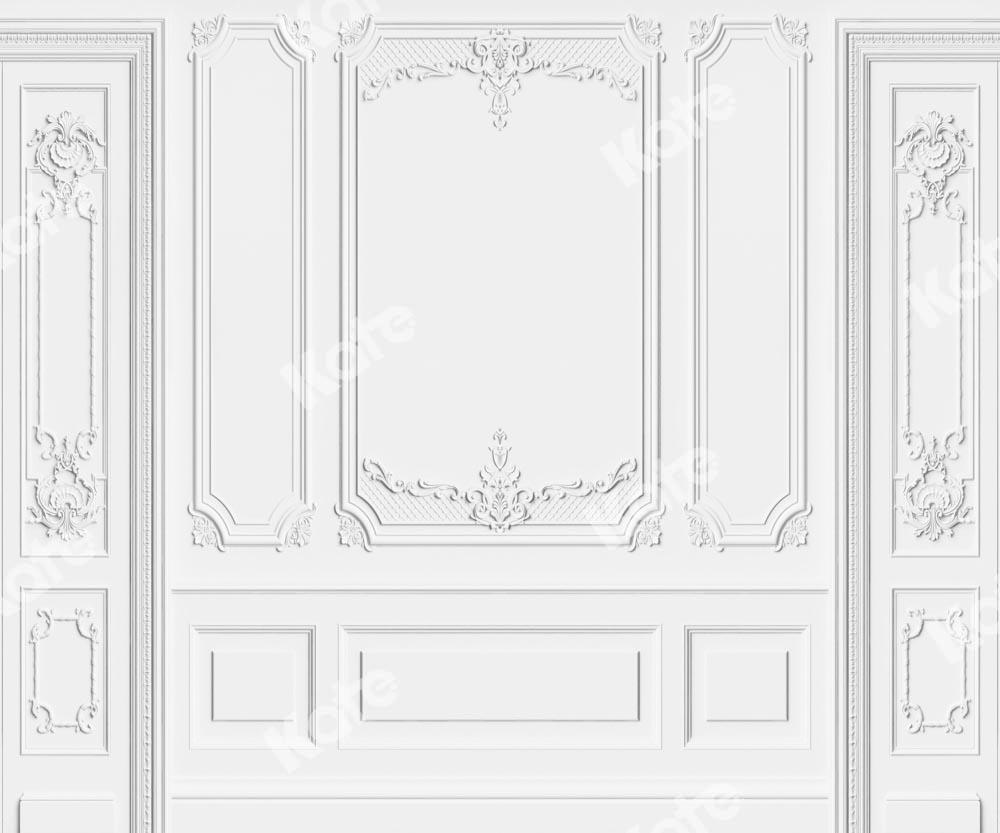 Kate Weiß Wand Hintergrund Hochzeit Familie von Chain Photography - Kate Backdrop.de