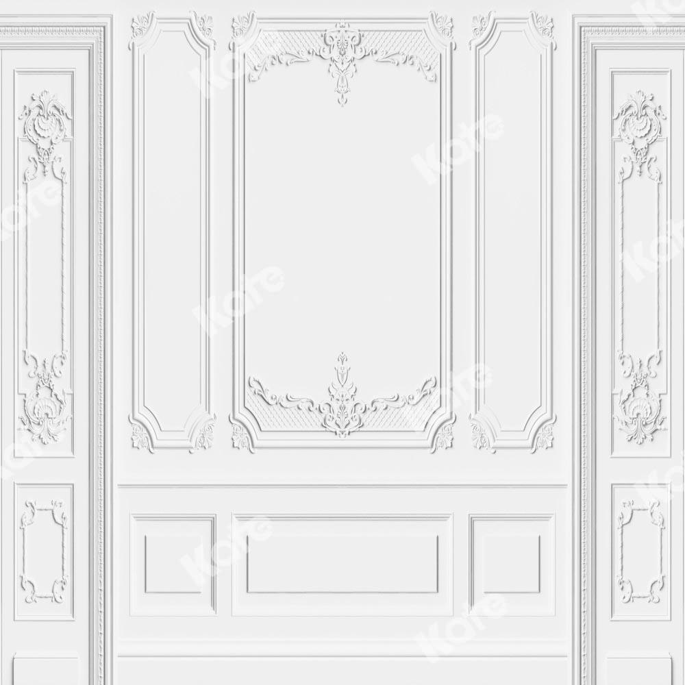 Kate Weiß Wand Hintergrund Hochzeit Familie von Chain Photography - Kate Backdrop.de