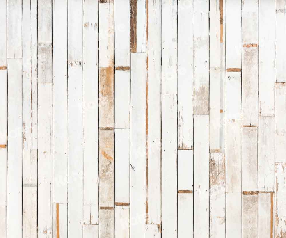 Kate Weiß Holz Hintergrund Vintage von Kate - Kate Backdrop.de