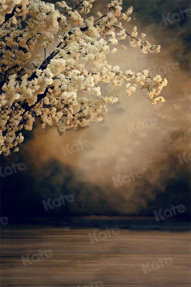 Kate Abstrakt Hintergrund Mit Blumen für Fotografie - Kate Backdrop.de