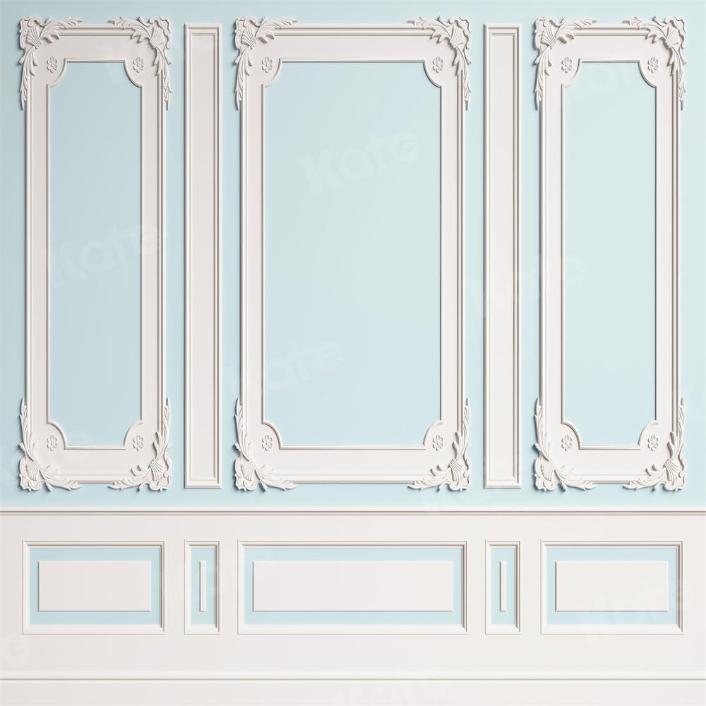 Kate Blaue Vintage Hintergrund Wand für Fotografie - Kate Backdrop.de