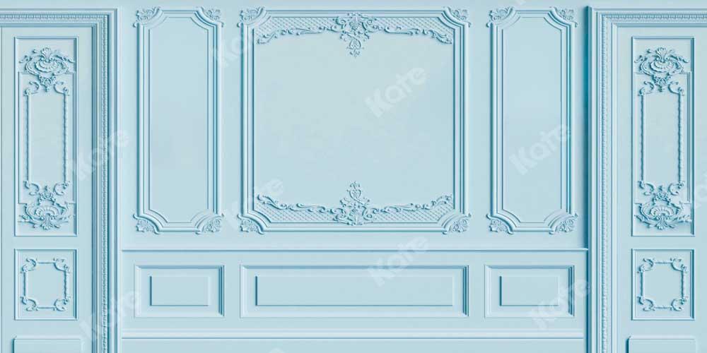 Kate Blaue Wand Hintergrund Moderne Hochzeit von Chain Photography - Kate Backdrop.de