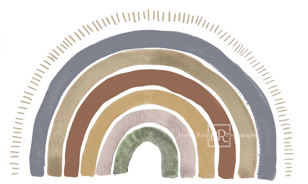 Kate Junge Boho Regenbogen Kulisse von Mandy Ringe Photography - Kate Backdrop.de