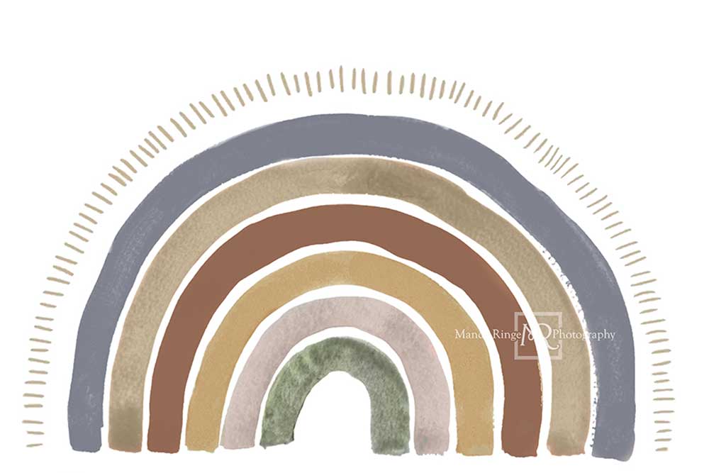 Kate Junge Boho Regenbogen Kulisse von Mandy Ringe Photography - Kate Backdrop.de