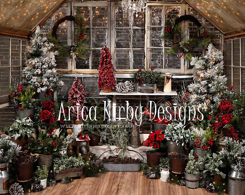 Kate Weihnachten Weihnachten Winter Hintergrund von Arica Kirby - Kate Backdrop.de
