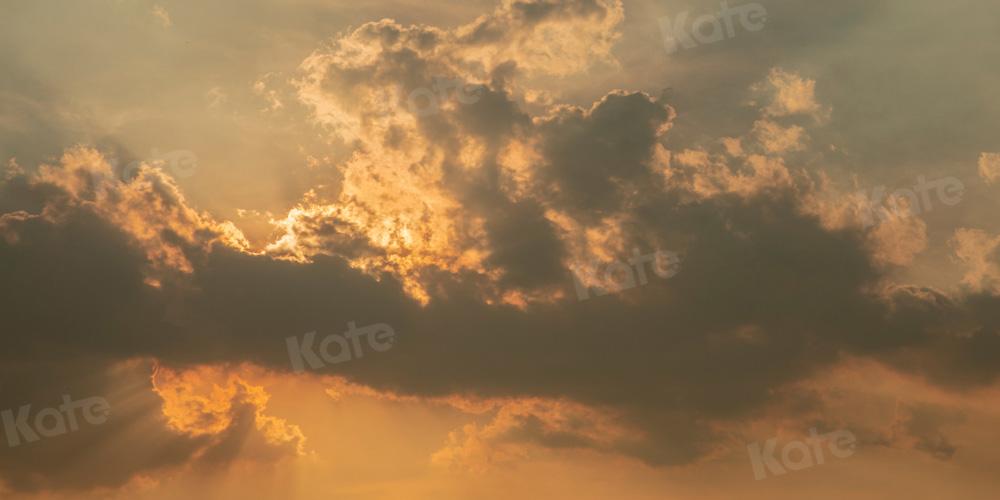 Kate Wolken Hintergrund sonnig Himmel von Emetselch - Kate Backdrop.de
