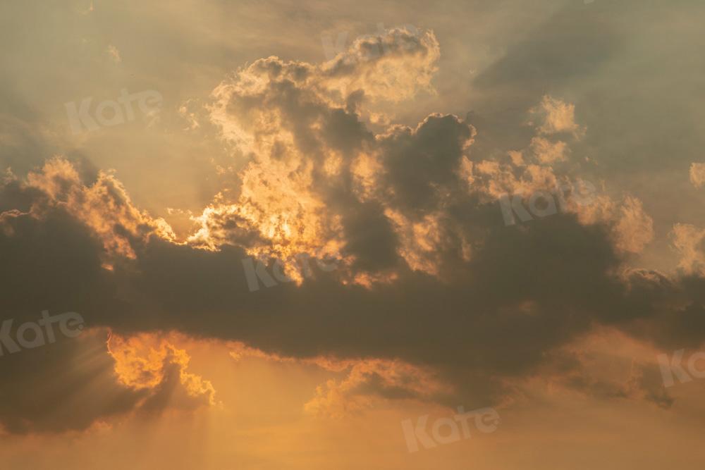 Kate Wolken Hintergrund sonnig Himmel von Emetselch - Kate Backdrop.de